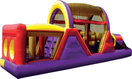 30 fot inflatable obstacle course rntals in akron and canton ohio